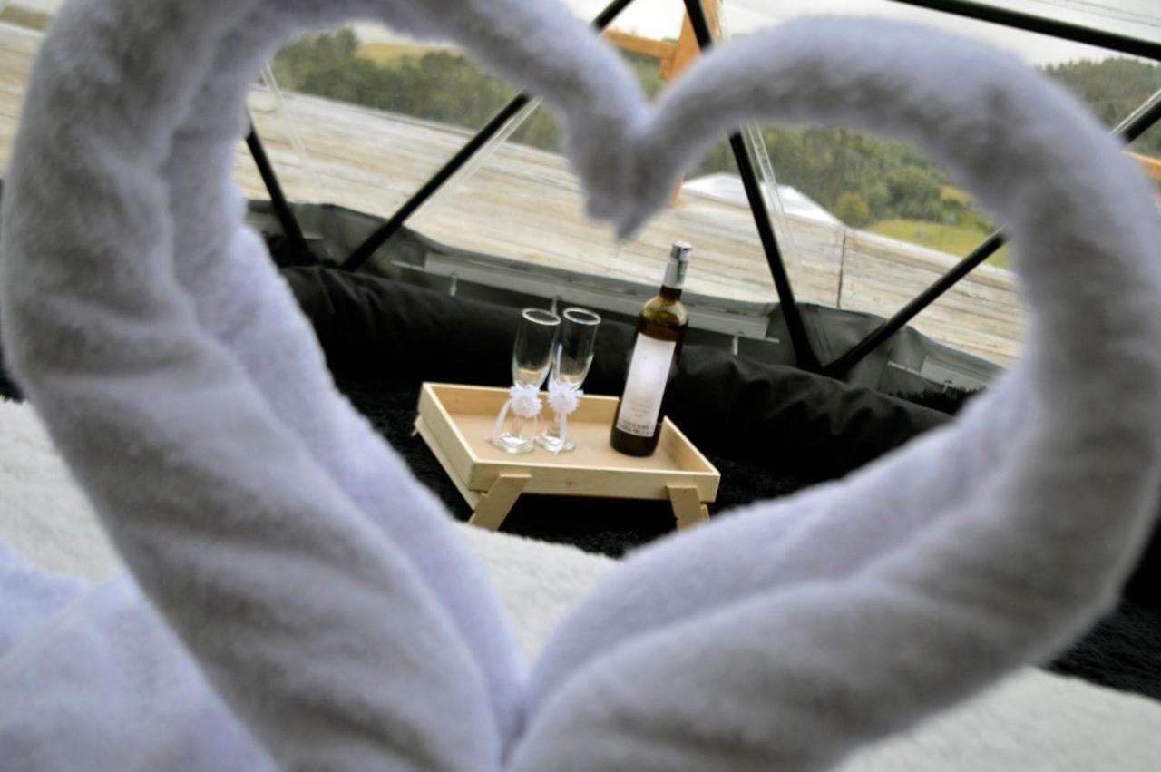 Glamping Wayra Villa Guatavita ภายนอก รูปภาพ