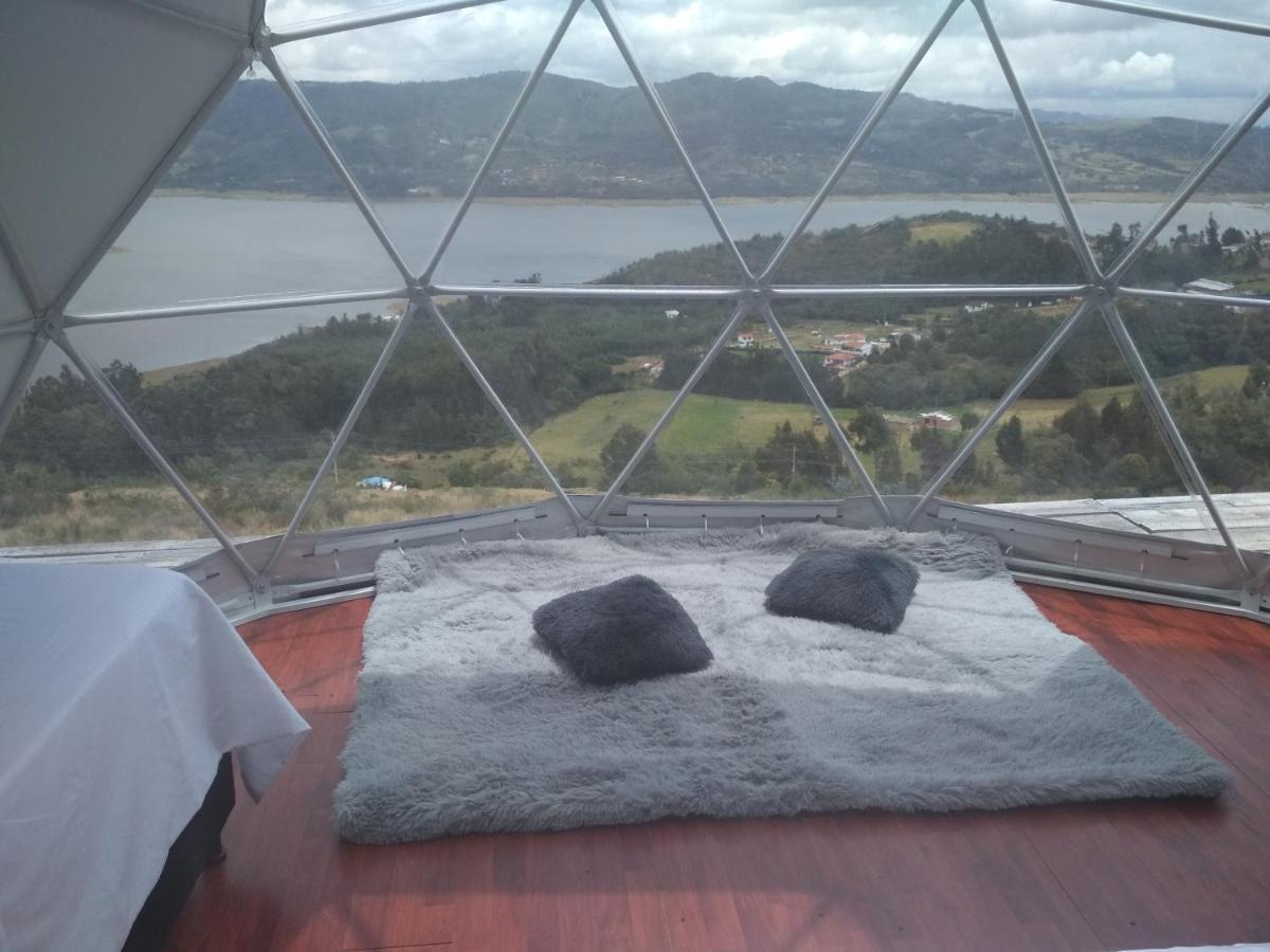 Glamping Wayra Villa Guatavita ภายนอก รูปภาพ