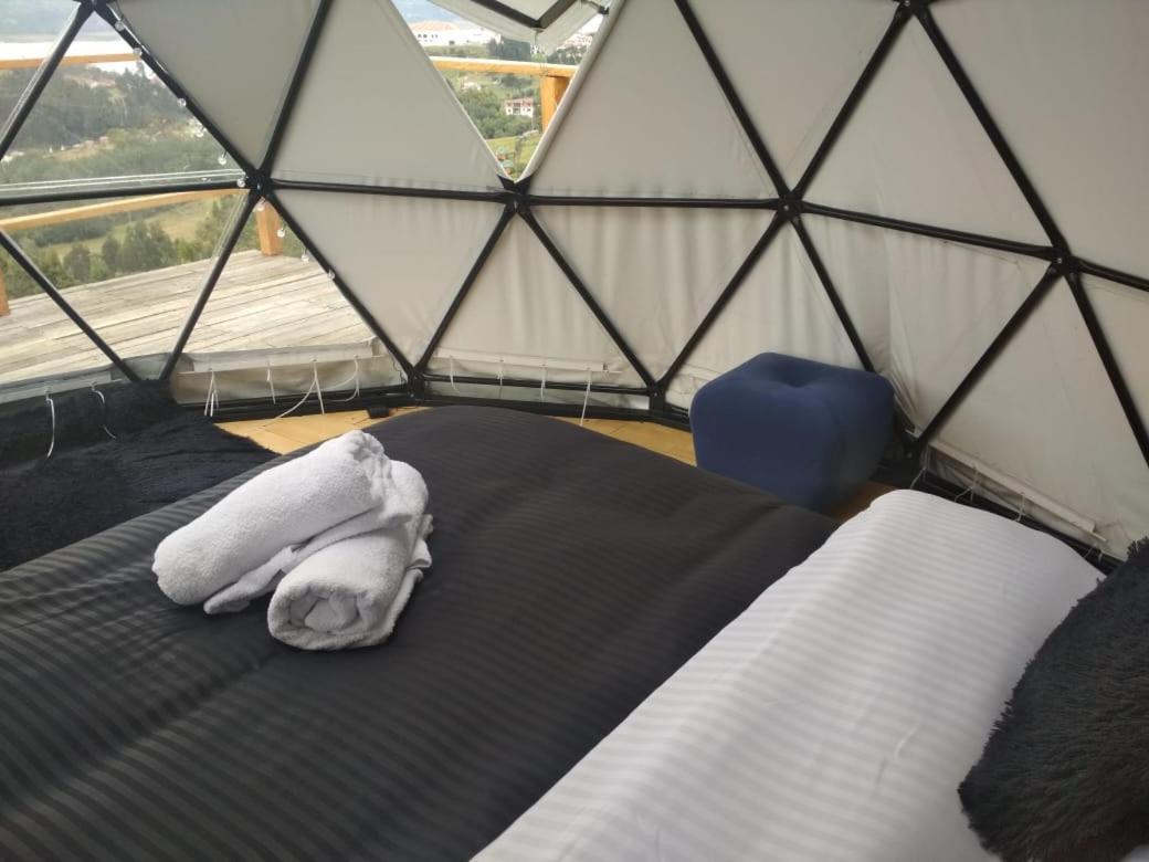 Glamping Wayra Villa Guatavita ภายนอก รูปภาพ