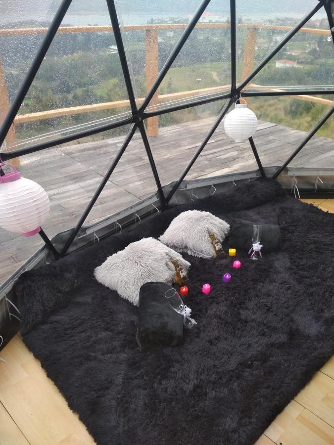 Glamping Wayra Villa Guatavita ภายนอก รูปภาพ