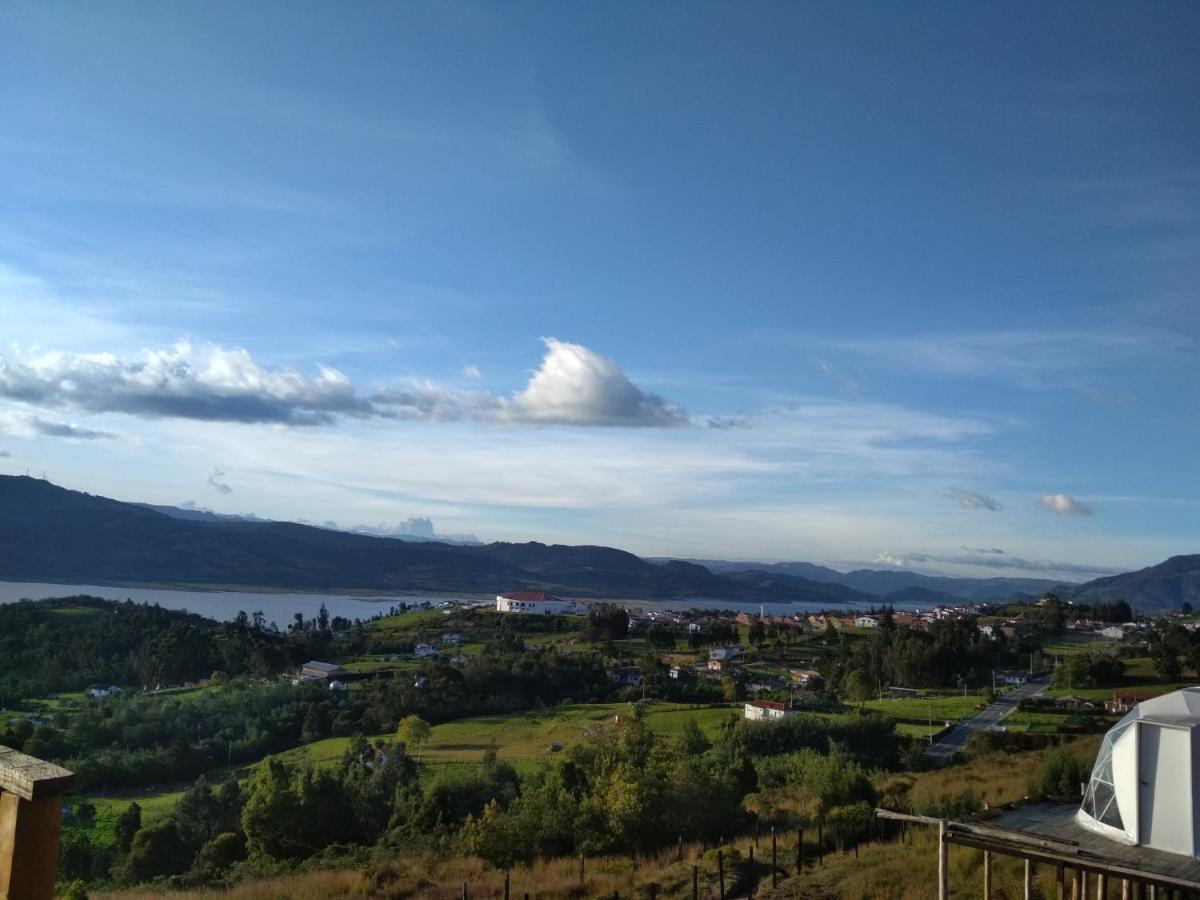 Glamping Wayra Villa Guatavita ภายนอก รูปภาพ