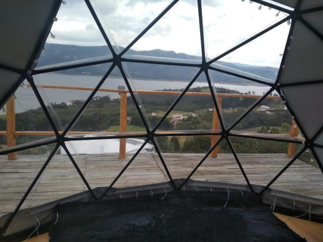 Glamping Wayra Villa Guatavita ภายนอก รูปภาพ