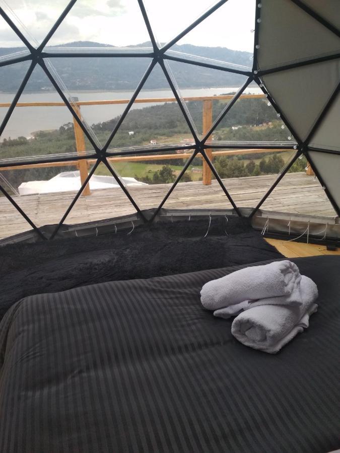 Glamping Wayra Villa Guatavita ภายนอก รูปภาพ