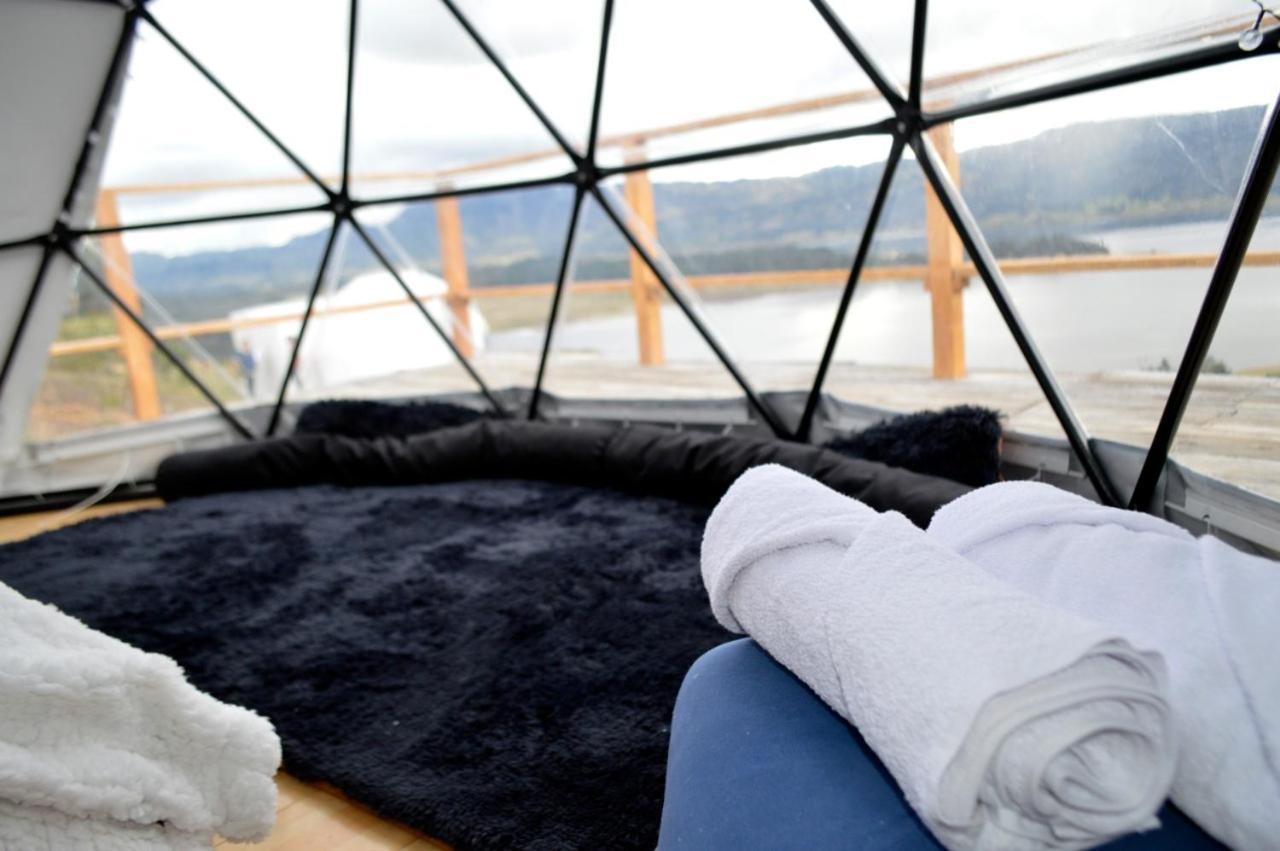 Glamping Wayra Villa Guatavita ภายนอก รูปภาพ