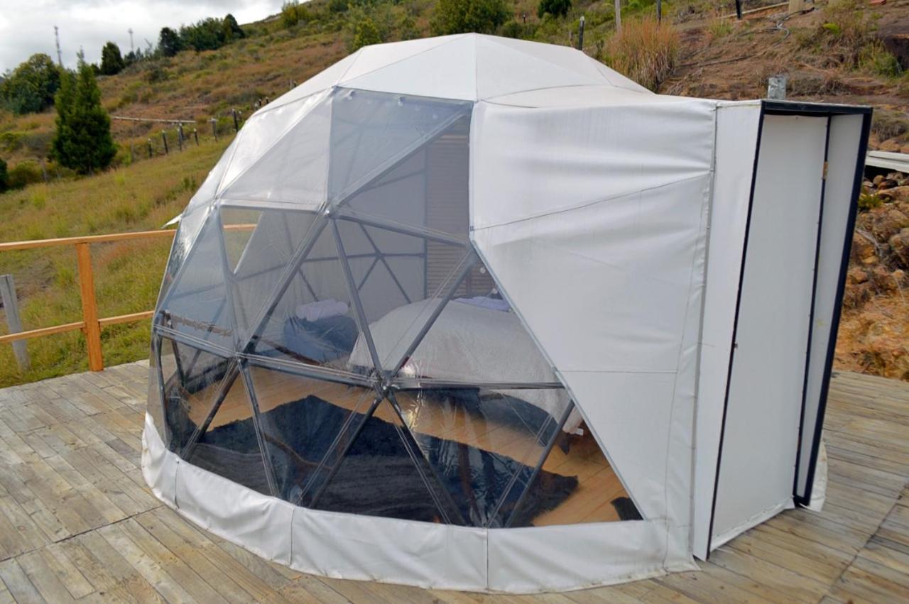 Glamping Wayra Villa Guatavita ภายนอก รูปภาพ