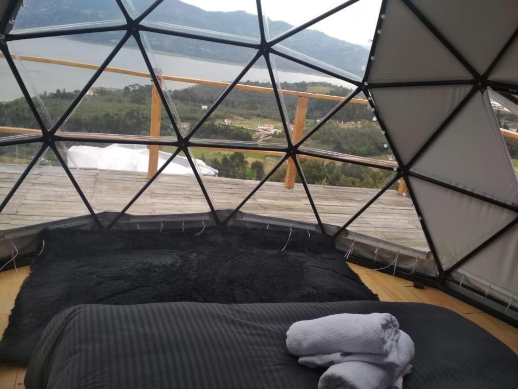 Glamping Wayra Villa Guatavita ภายนอก รูปภาพ