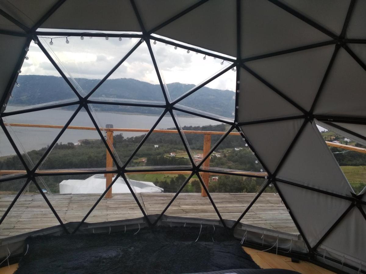 Glamping Wayra Villa Guatavita ภายนอก รูปภาพ