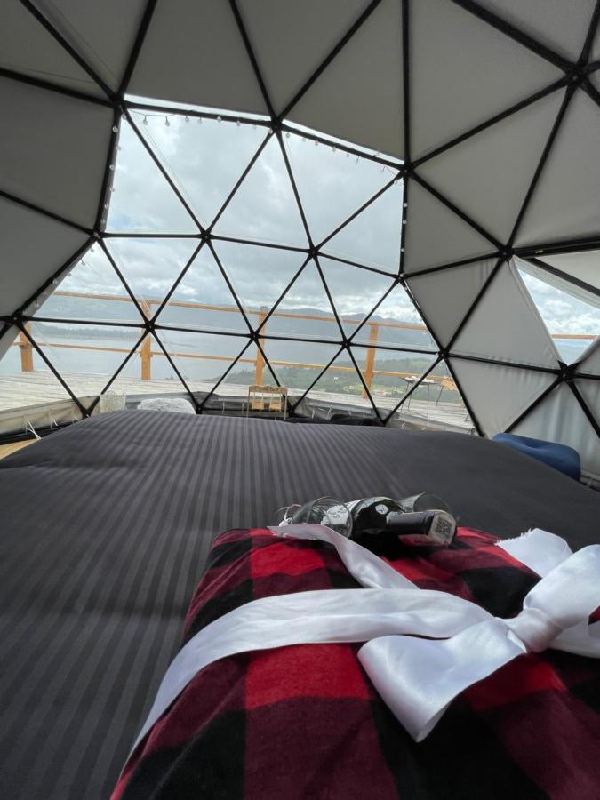 Glamping Wayra Villa Guatavita ภายนอก รูปภาพ
